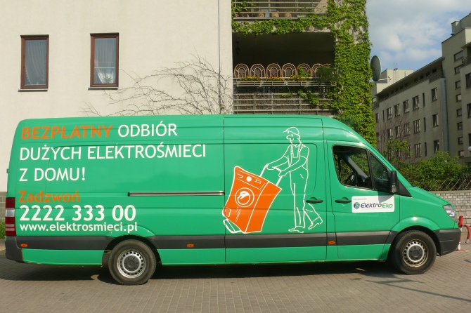 Mobilne punkty zbierania elektrośmieci