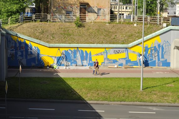 Powstaje nowy mural