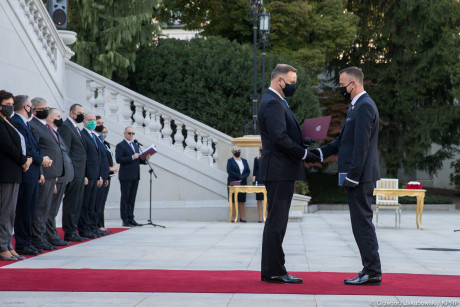 Michał Cieślak ministrem. Odebrał nominację od prezydenta