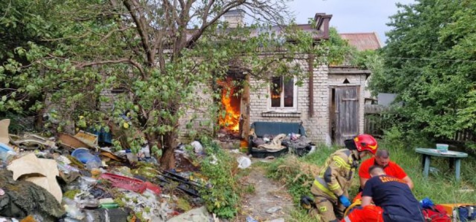 Tragiczny pożar domu. Nie żyje mężczyzna