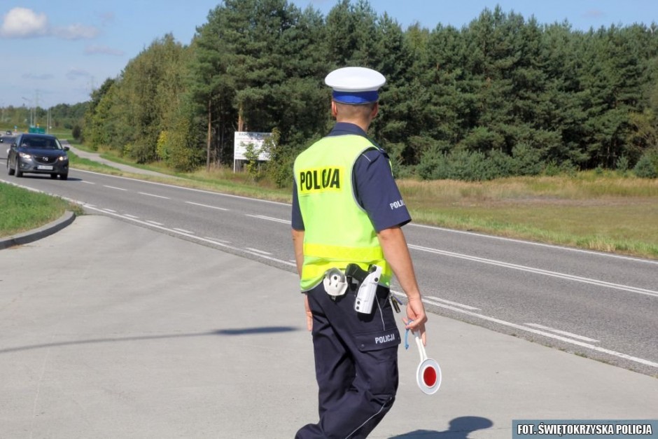 Akcja „Prędkość” na drogach w powiecie kieleckim