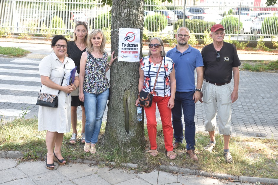 Kolejny protest mieszkańców: „Nie chcemy wycinki drzew”