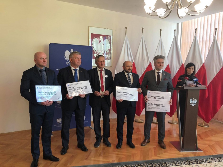 Rządowy fundusz ruszył. Blisko miliard złotych dla świętokrzyskiego