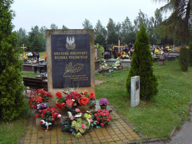 Uroczystości na Cmentarzu Wojennym