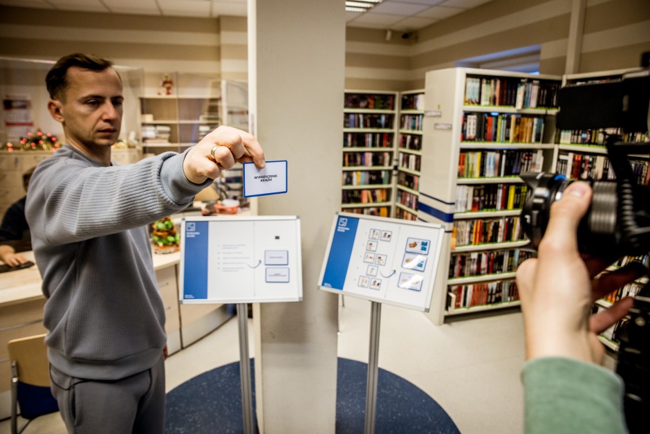 Niebieska Strefa w Wojewódzkiej Bibliotece Publicznej