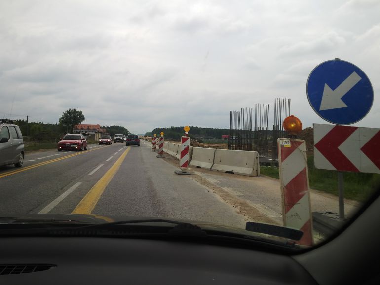 Od piątku ruch na S7 po nowemu