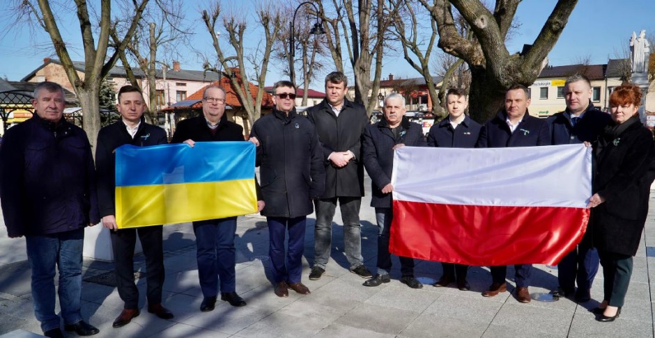 Powiat włoszczowski solidarny z Ukrainą