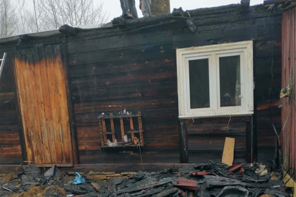 Pożar domu braci Nowak. Rodzina prosi o pomoc
