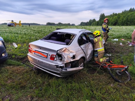 Kierowca, który wjechał w grupę rowerzystów był pod wpływem narkotyków