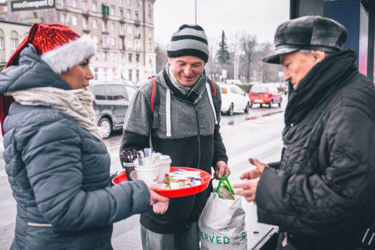 [FOTO] Kawa od MPK dla pasażerów w św. Mikołaja