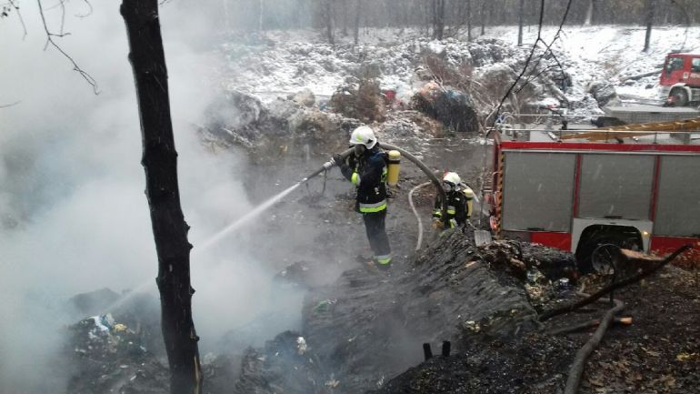 Kolejny pożar tekstyliów pod Starachowicami