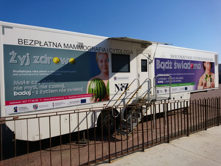 Darmowe badania. W gminie Sadowie pojawi się cytomammobus