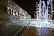 Kielce w świątecznych iluminacjach