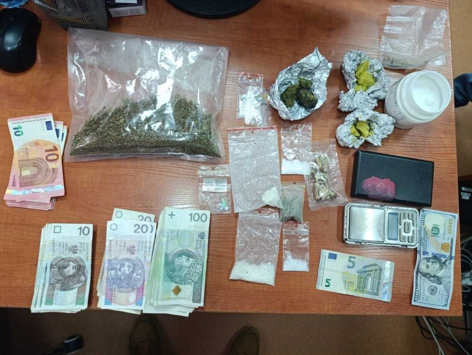 Cała gama narkotyków i… masło z THC