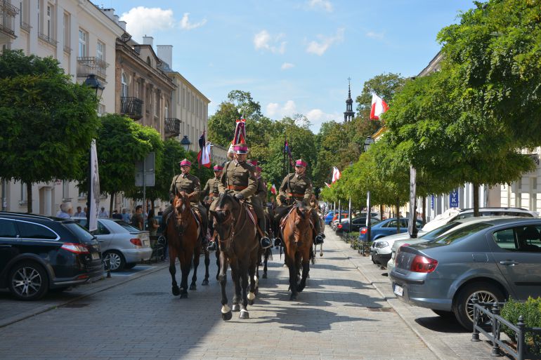 Kadrówka weszła do Kielc