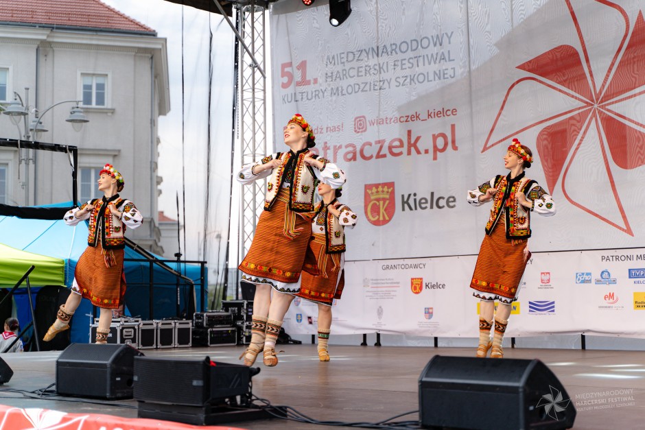 Ostatni harcerski koncert na kieleckim Rynku