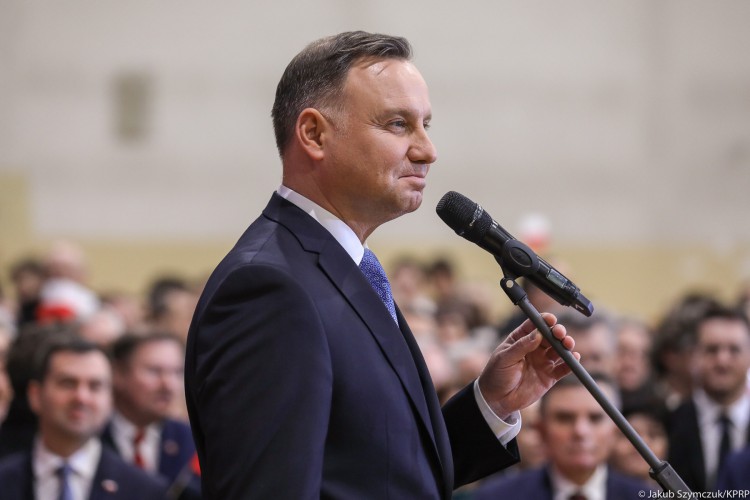 Prezydent Andrzej Duda w Końskich i Chęcinach