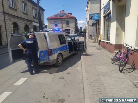 Pijany rowerzysta nie zajechał daleko