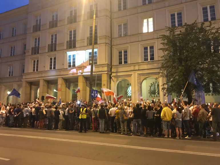 Kolejne protesty w obronie sądownictwa