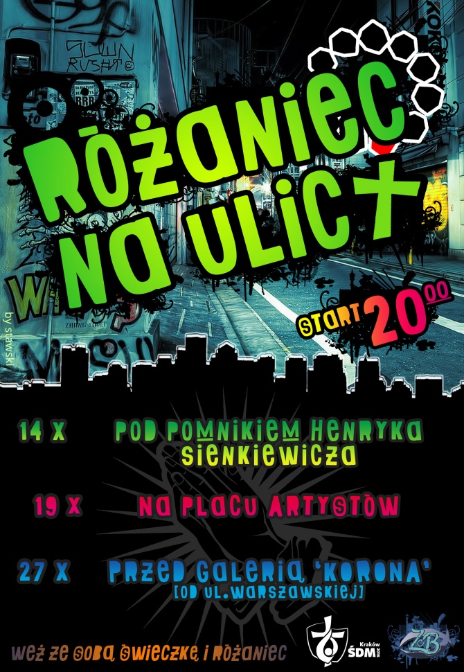 Różaniec na ulicach Kielc