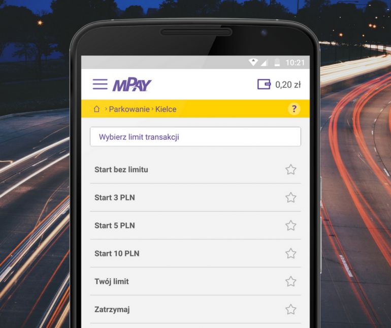 Za parking w centrum zapłacimy przez aplikację