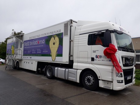 Październik miesiącem profilaktyki onkologicznej. Cytomammobus cały czas w trasie