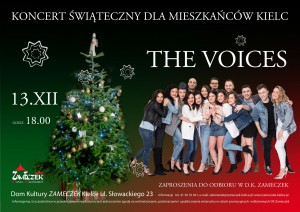 Koncert zespołu The Voices w Zameczku