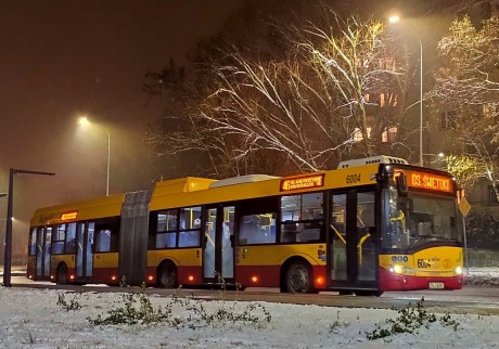 Autobusy z opóźnieniami