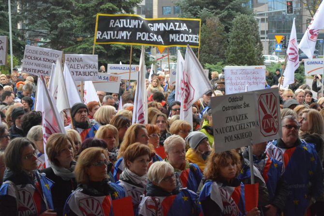 Gorąco wokół planowanej reformy oświaty