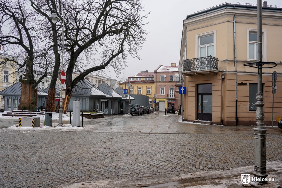 Plac św. Tekli zamknięty dla ruchu