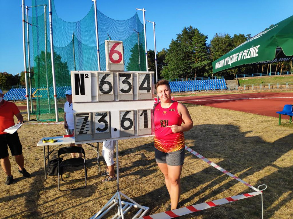 Furmanek znowu poprawiła rekord życiowy. O blisko dwa i pół metra   