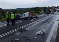 Wypadek w Ćmińsku. Nie żyje kobieta