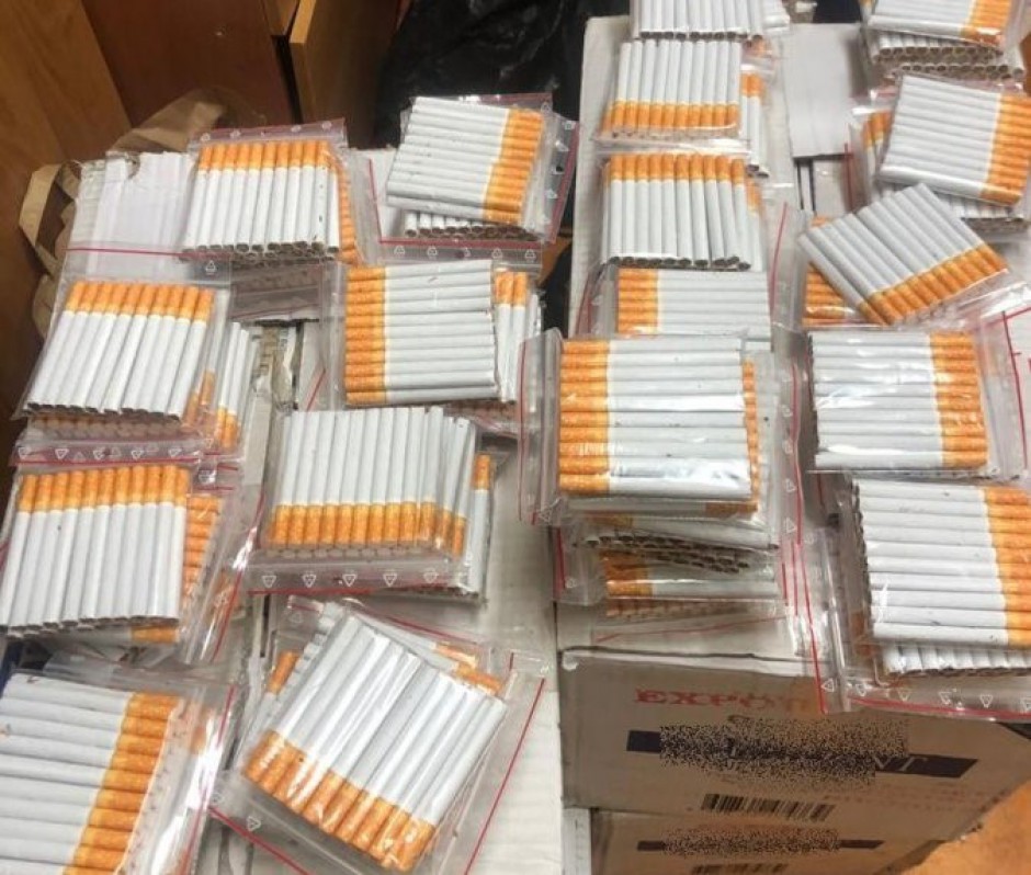 Kolejna kontrabanda przejęta – ponad 41 tysięcy papierosów