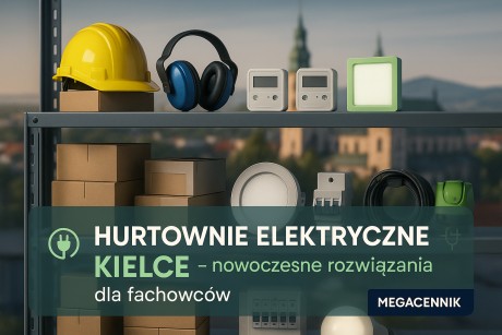 Hurtownie elektryczne Kielce – zaplecze dla inwestycji i codziennej pracy elektryka