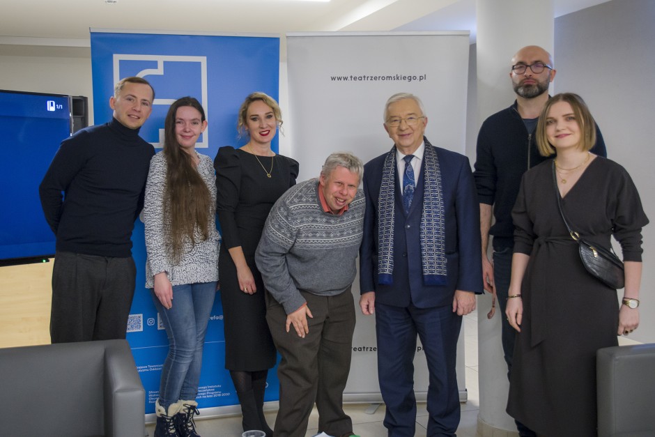 Niebieska Strefa zagościła w Teatrze im. Żeromskiego