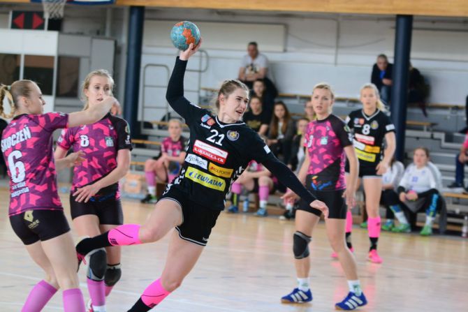 Pierwszy sparing Korony Handball w Elblągu na plus