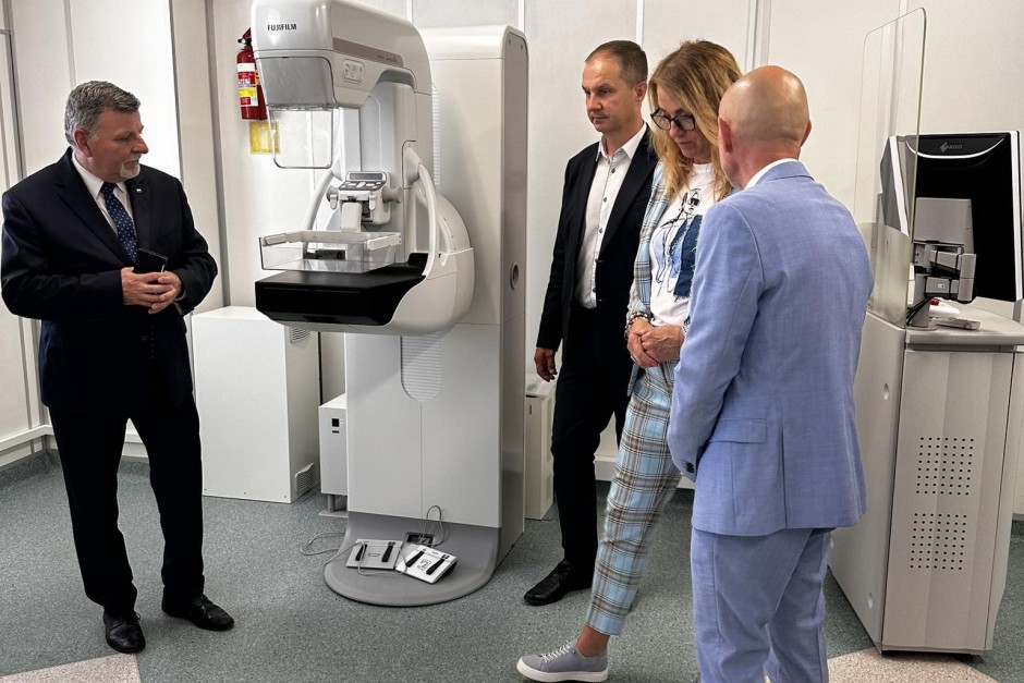 Pracownia mammograficzna w Wielospecjalistycznym Szpitalu w Ostrowcu Świętokrzyskim