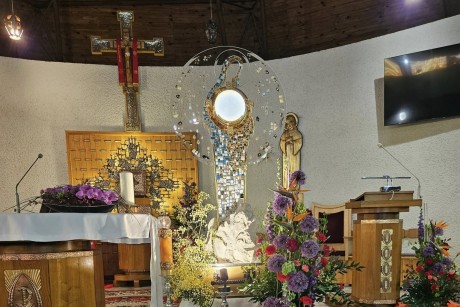 Wyjątkowa monstrancja z Medjugorie w Występie