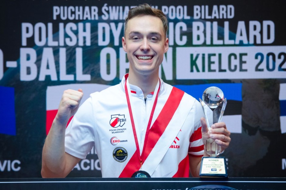 Szalony finał! Polak wygrał Puchar Świata Polish Dynamic Billard 10-Ball Open – KIELCE 2024!