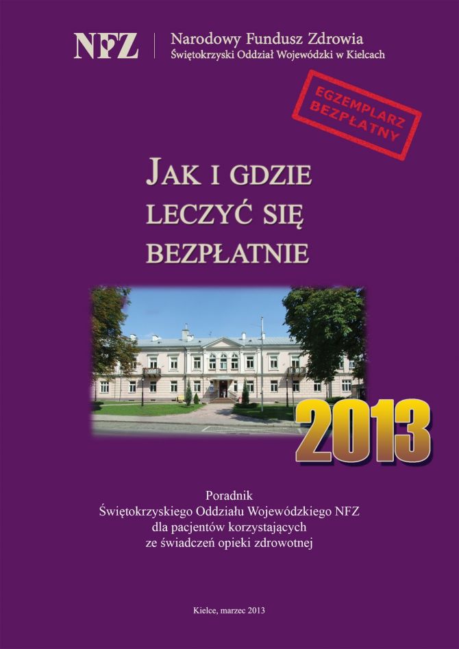 Jak się leczyć. Informator NFZ