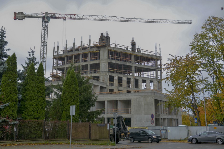 Nowa siedziba NFZ rośnie w oczach