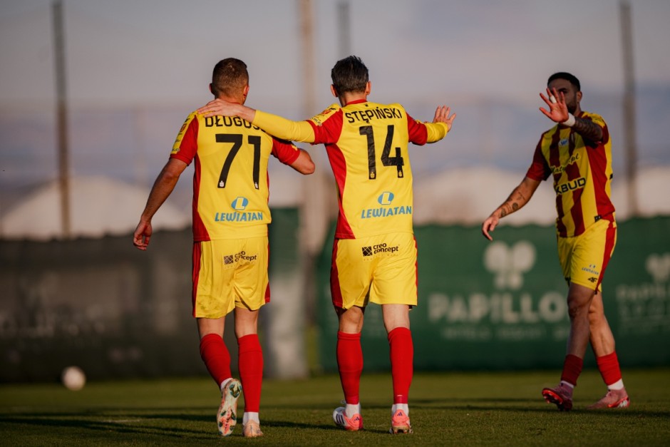 Stępiński znów strzela. Korona znów wygrywa