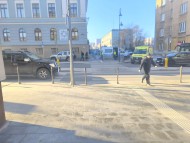 Zdarzenie drogowe na ulicy Seminaryjskiej w Kielcach