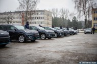 14 nowych samochodów zasiliło flotę świętokrzyskich policjantów