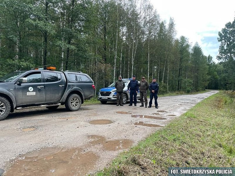 Czy w lasach dobrze się dzieje? Sprawdzają to policjanci i leśnicy