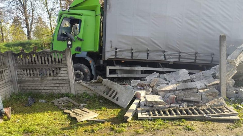 Wypadek w Łagowie. Jedna osoba w szpitalu