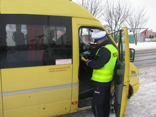 Akcja „Bus” i nietrzeźwy kierowca