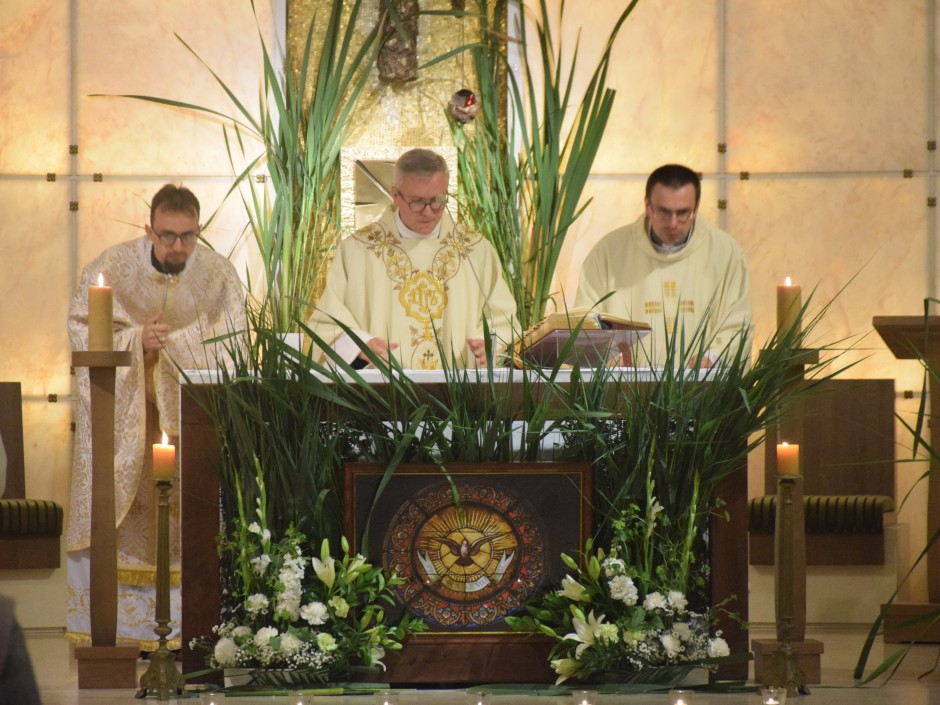 Wigilia Zesłania Duch Świętego w Kościele Akademickim