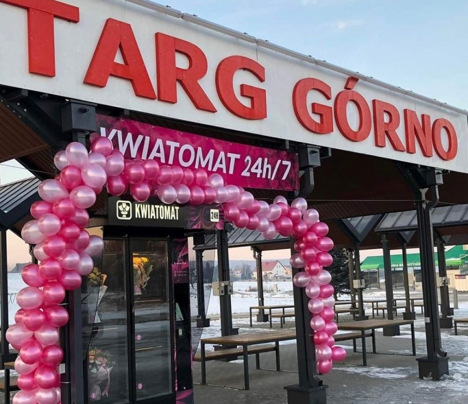 Tego jeszcze nie było! W Górnie można kupić kwiaty o każdej porze!