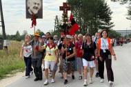 [FOTO] W niedzielę pielgrzymka dotarła do Włoszczowy